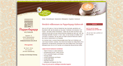 Desktop Screenshot of papperlapapp-kulturcafe.de